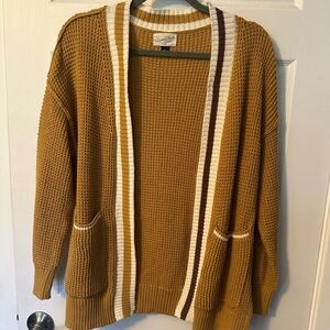 Universal Thread long sleeve waffle knit cardigan